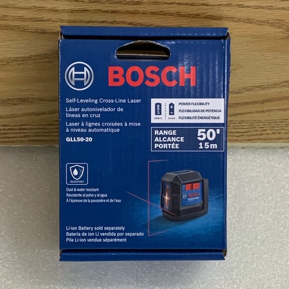 New Bosch GLL50-20 Self-Leveling Cross-Line Laser - View #11